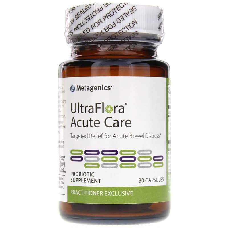 Metagenics Ultraflora Acute Care 30 Capsules - VitaHeals.com