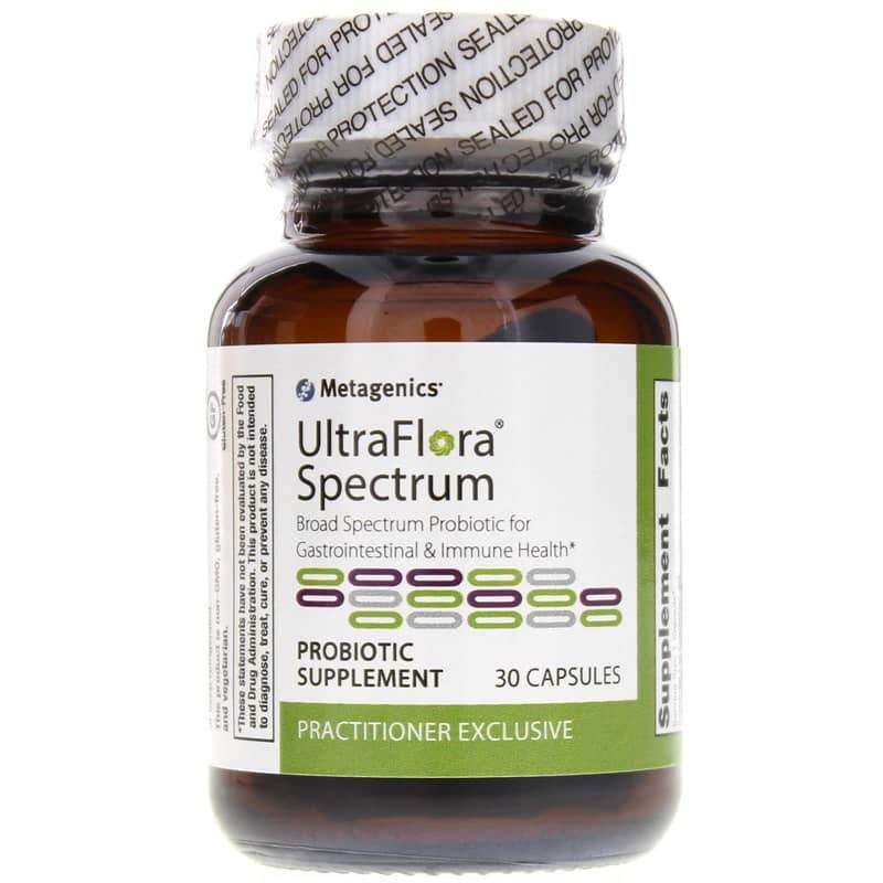 Metagenics Ultraflora Spectrum Probiotic 30 Capsules - VitaHeals.com