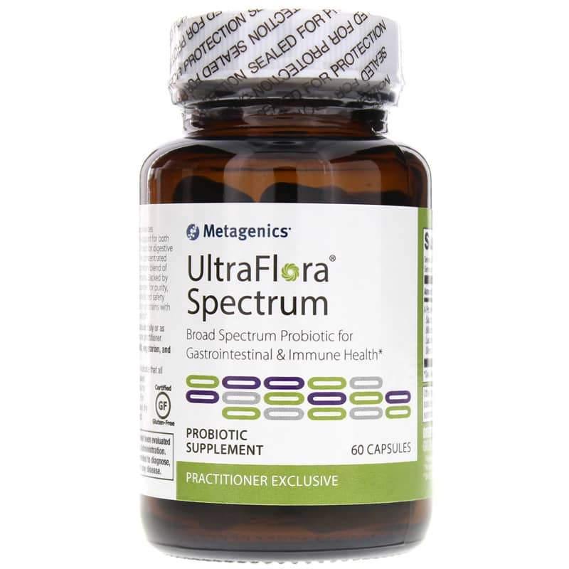 Metagenics Ultraflora Spectrum Probiotic 60 Capsules - VitaHeals.com