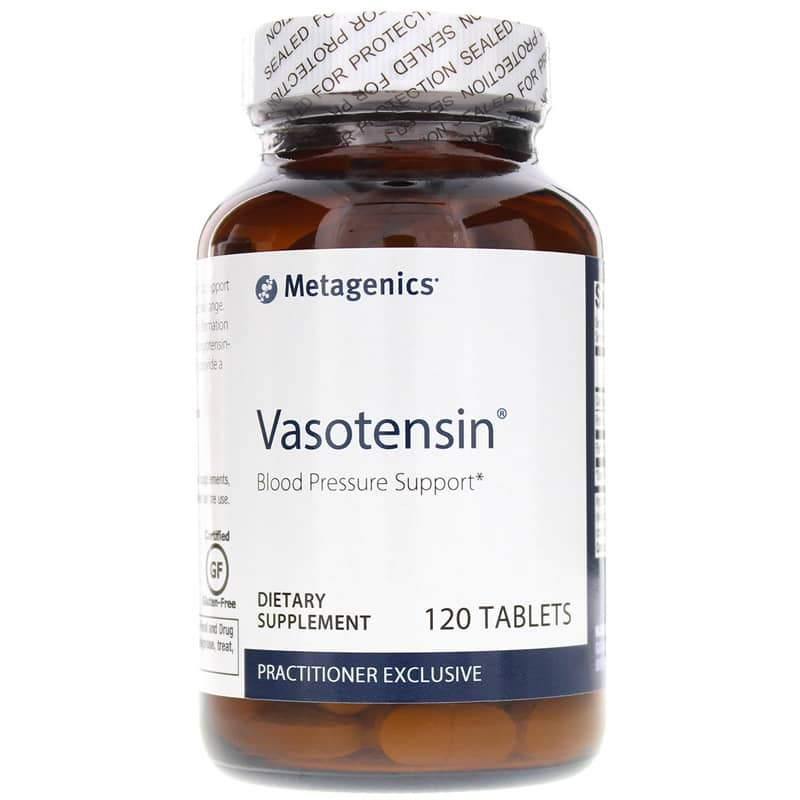 Metagenics Vasotensin Blood Pressure Support 120 Tablets 2 Pack - VitaHeals.com