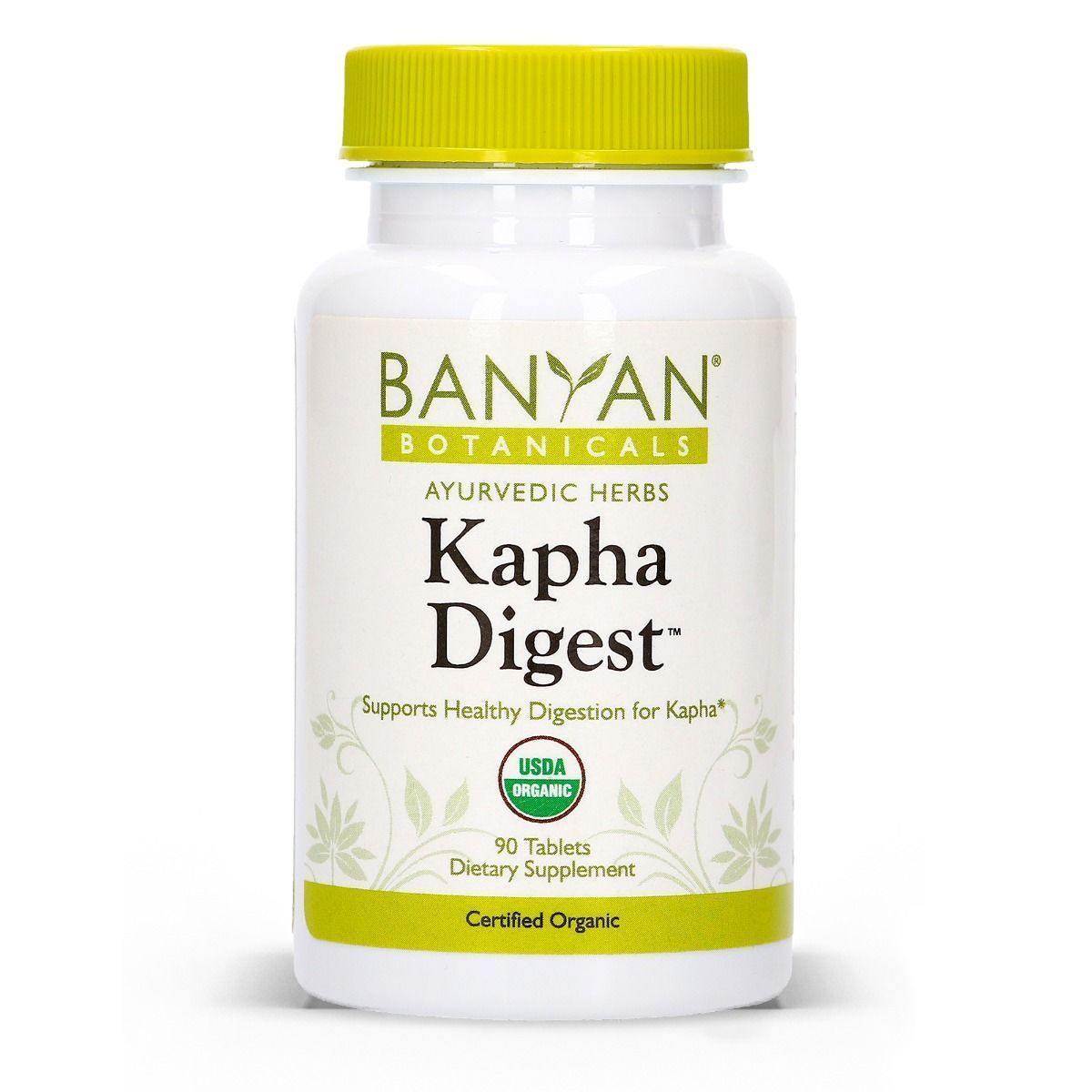 Banyan Botanicals Kapha Digest, Organic 90 Tabs 2 Pack - VitaHeals.com