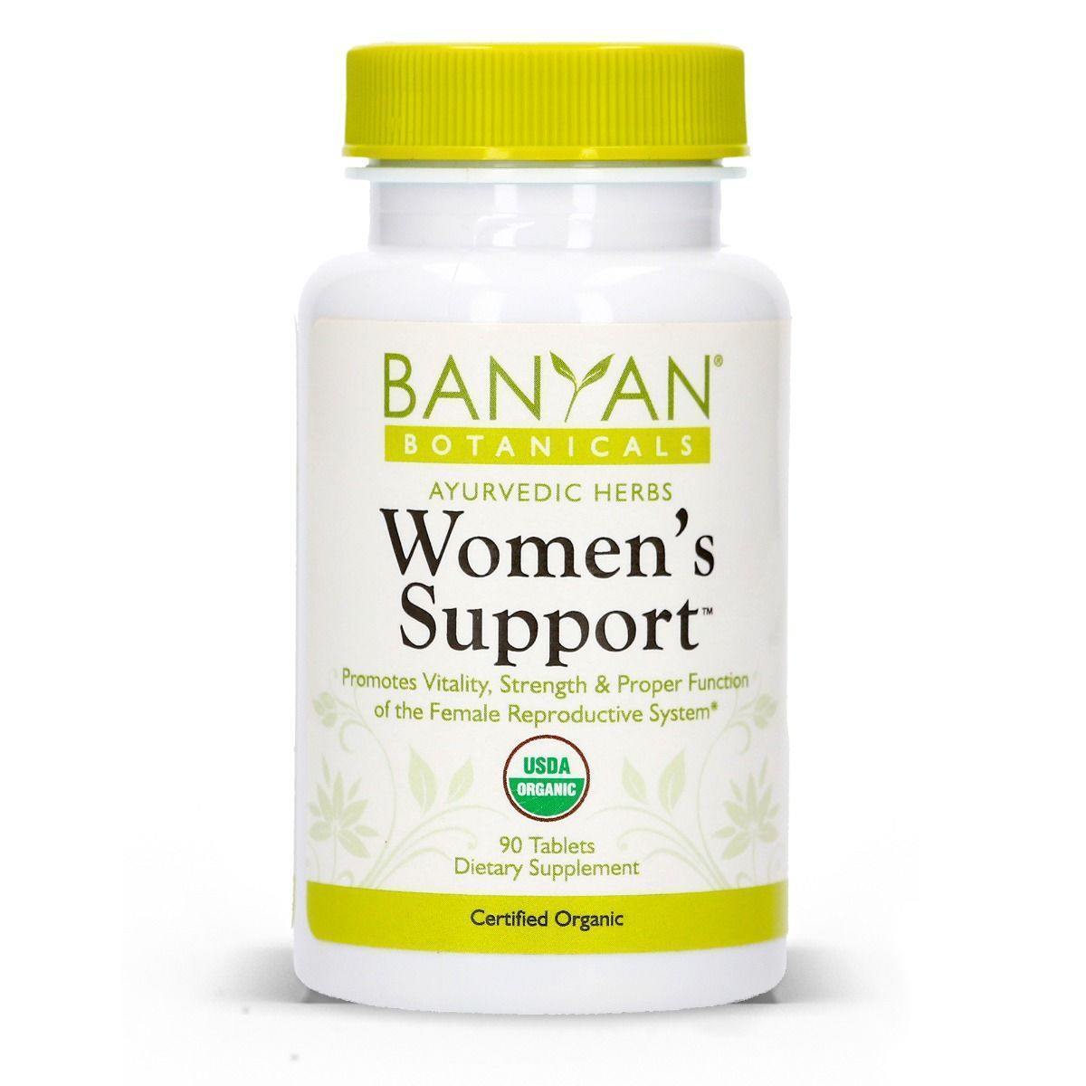 Banyan Botanicals Women'S Support, Organic 90 Tabs 2 Pack - VitaHeals.com