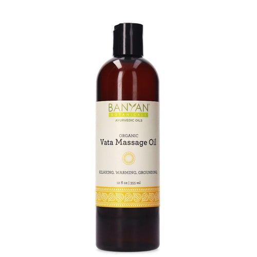 Banyan Botanicals Vata Massage Oil, Organic 12 Oz 2 Pack - VitaHeals.com