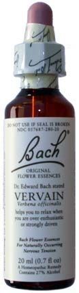 Bach Flower Essences Vervain 20ml