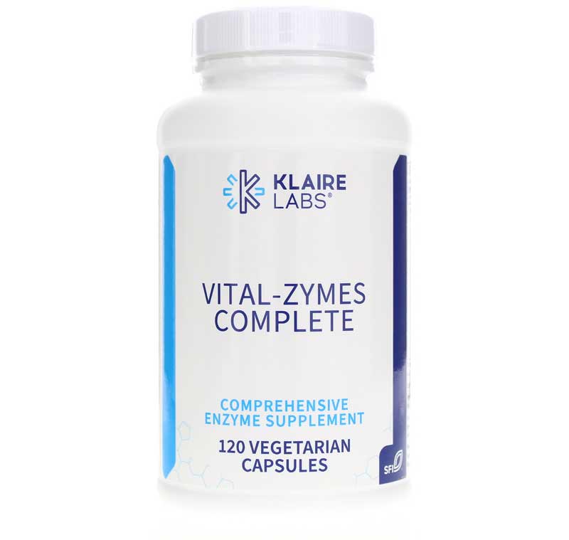 Klaire Labs Vital-Zymes Complete 120 Capsules