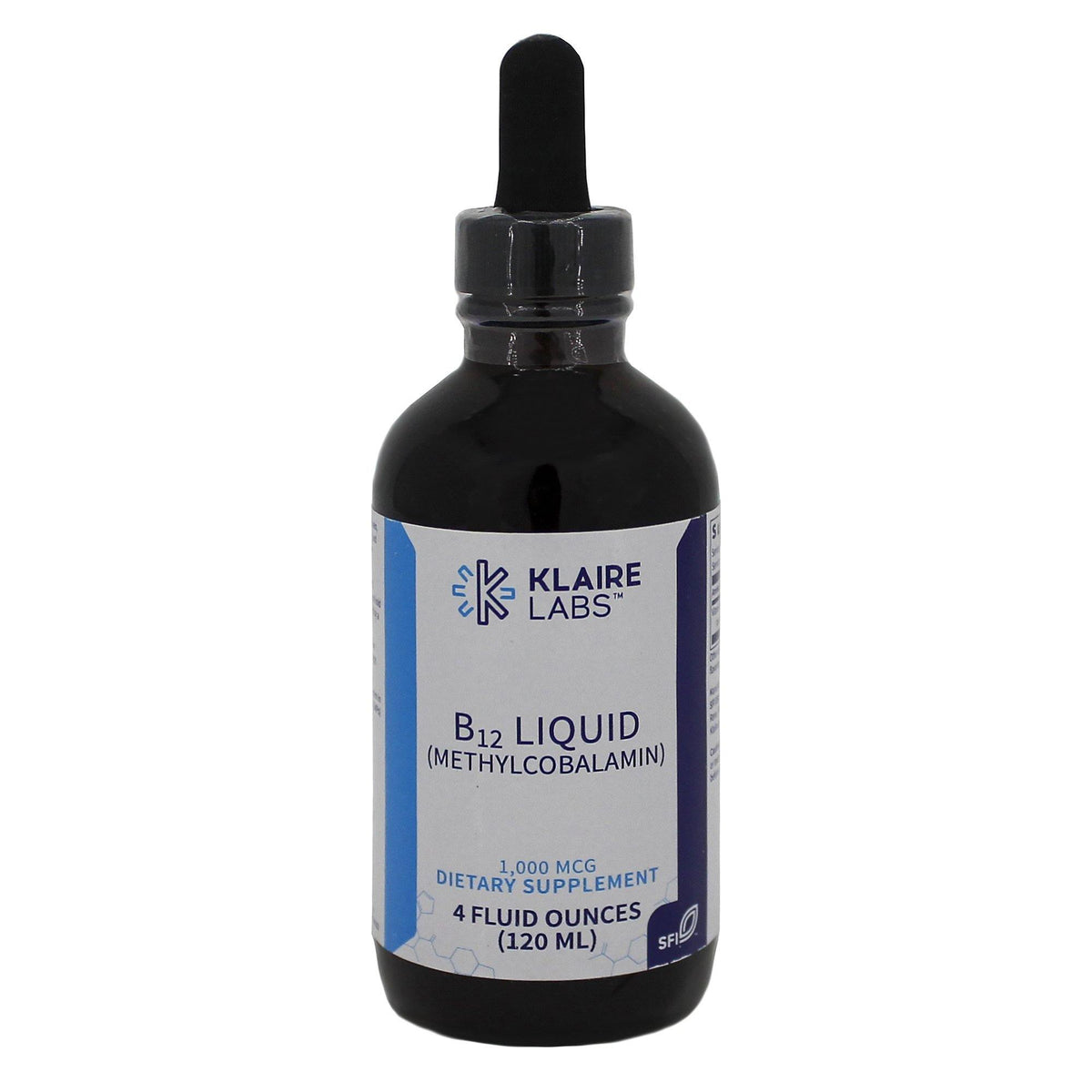 Klaire Labs Vitamin B12 1Mg 4 Ounces - VitaHeals.com