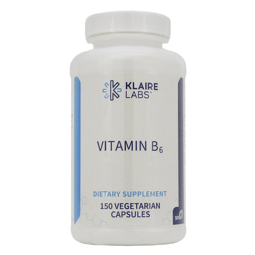 Klaire Labs Vitamin B6 250 Mg 150 Vcaps - VitaHeals.com