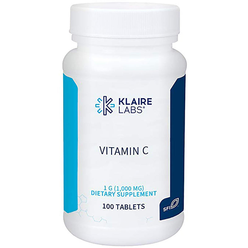 Klaire Labs Vitamin C 1000Mg 100 Tablets 2 Pack - VitaHeals.com