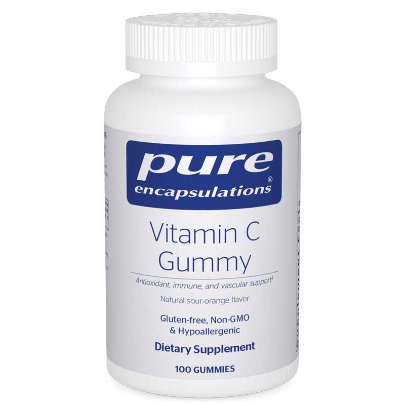 Pure Encapsulations Vitamin C Gummy 100 Gummies