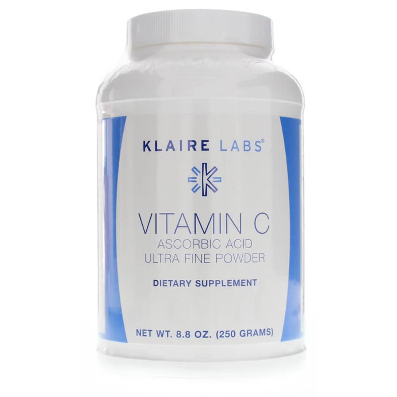 Klaire Labs Vitamin C Ultra-Fine Powder 8.8 Oz