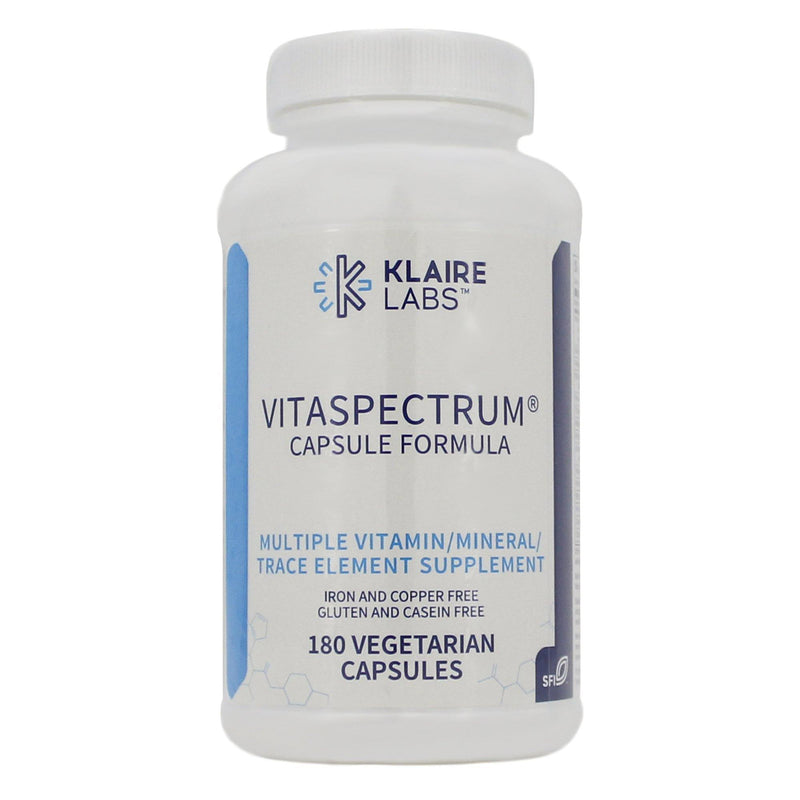 Klaire Labs Vitaspectrum 180 Vegetarian Caps - VitaHeals.com