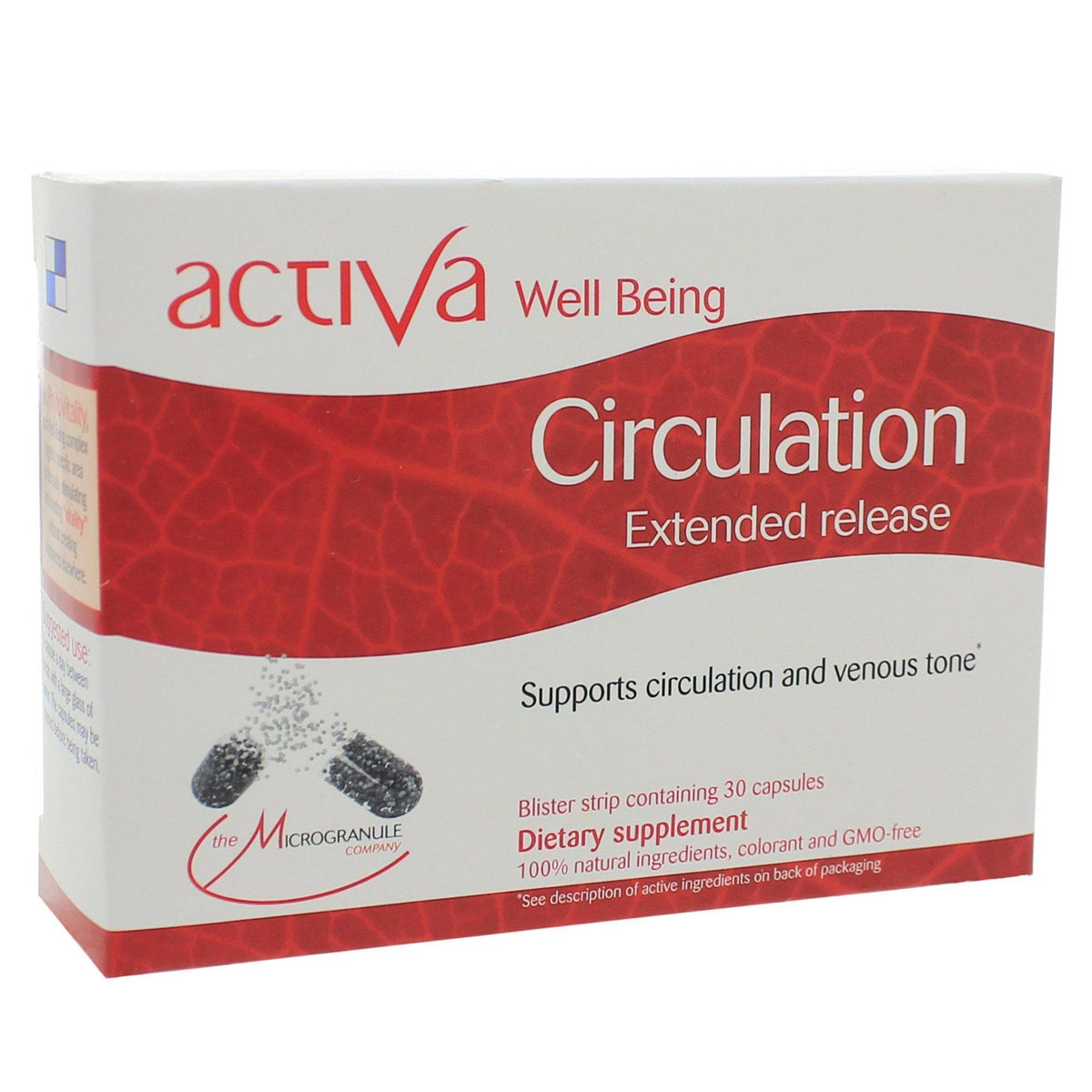 Activa Well-Being Circulation Microgranule 30 Capsules - VitaHeals.com