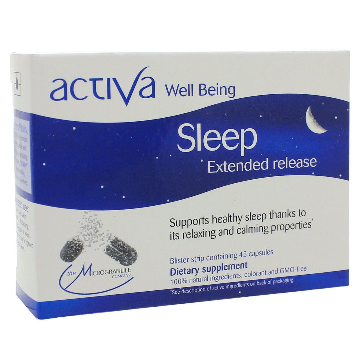 Activa Well-Being Sleep Microgranule 45 Capsules - VitaHeals.com