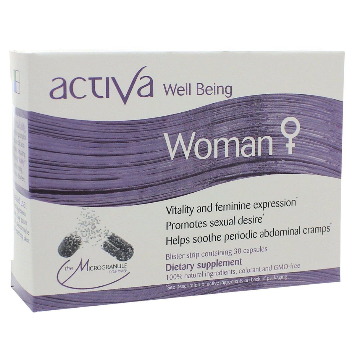 Activa Well-Being Woman 30 Capsules - VitaHeals.com