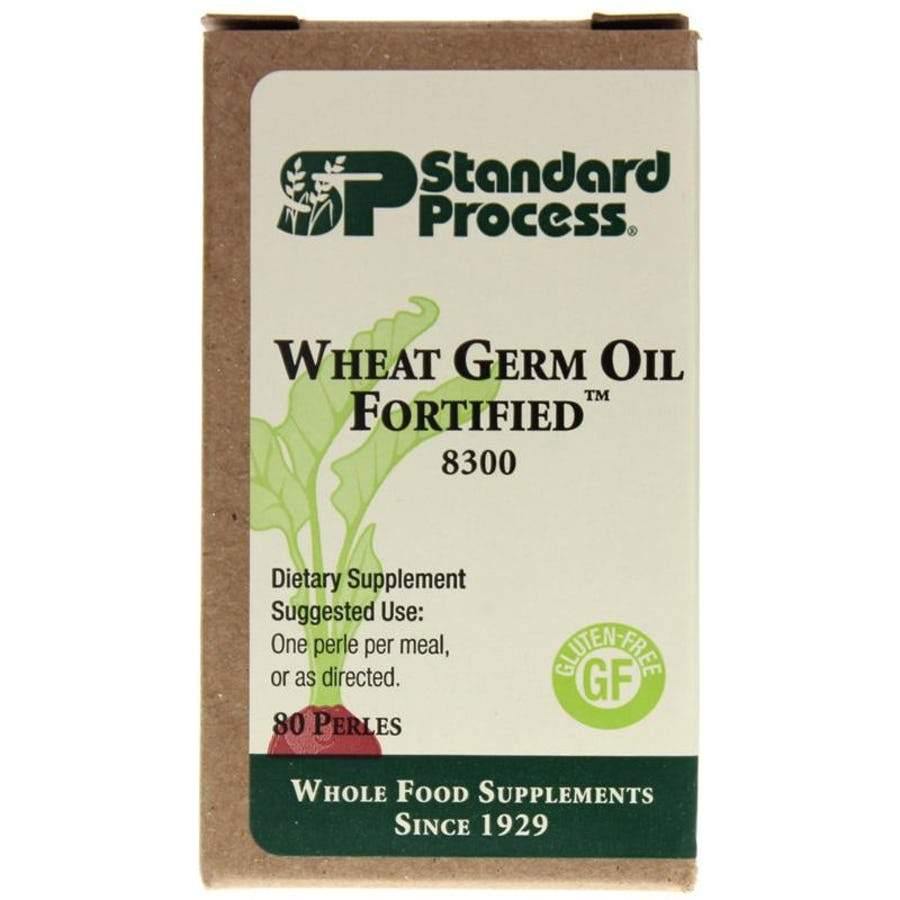 Standard Process Wheat Germ Oil Fortified 80 Perles 2 Pack - VitaHeals.com