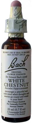 Bach Flower Essences White Chestnut 20ml