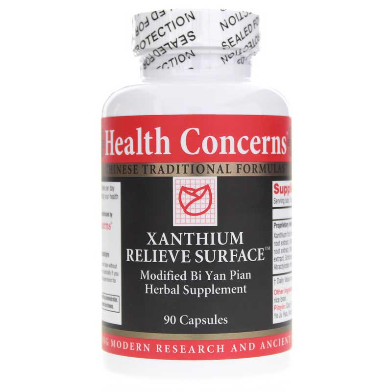 Health Concerns Xanthium Relieve Surface 90 Capsules