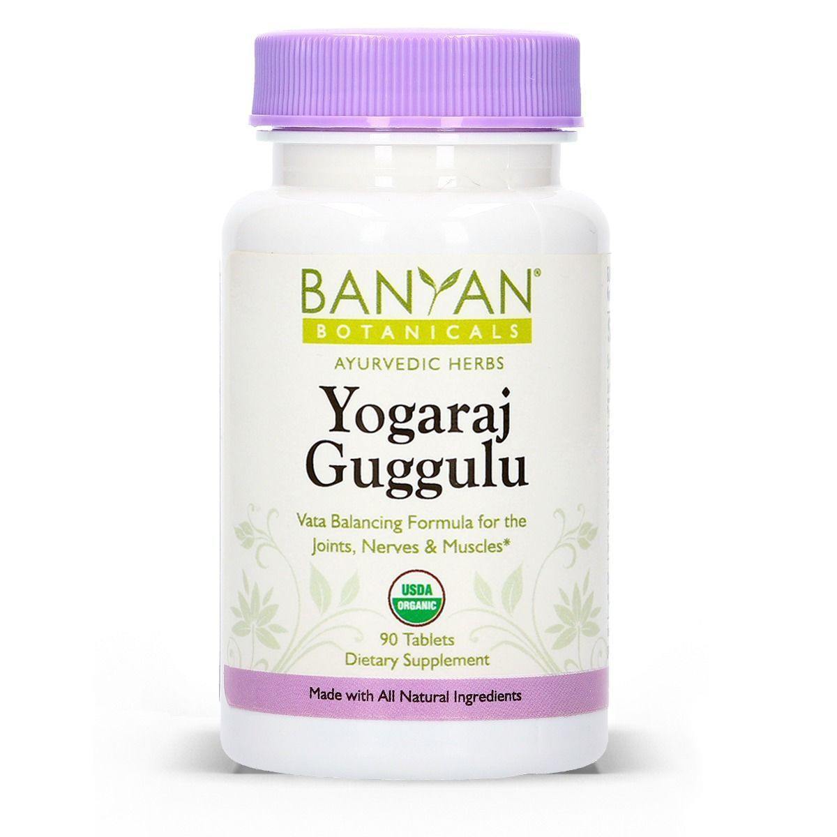 Banyan Botanicals Yogaraj Guggulu 90 Tabs - VitaHeals.com