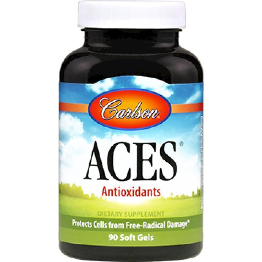 Carlson Labs , ACES Antioxidant 90 gels - VitaHeals.com