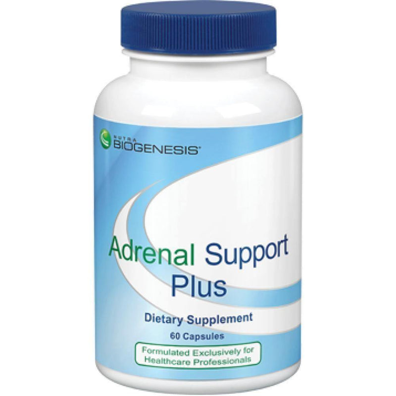 Nutra Biogenesis Adrenal Support Plus 60 Veg Capsules - VitaHeals.com