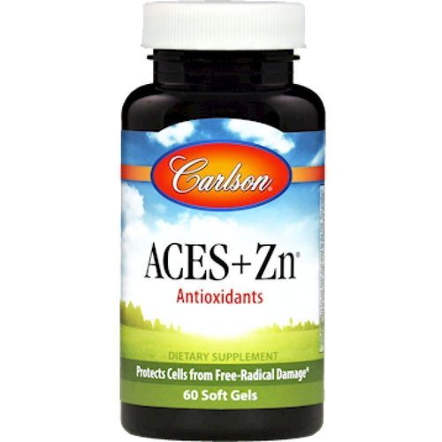 Carlson Labs , ACES + Zn 60 gels 2 Pack - VitaHeals.com