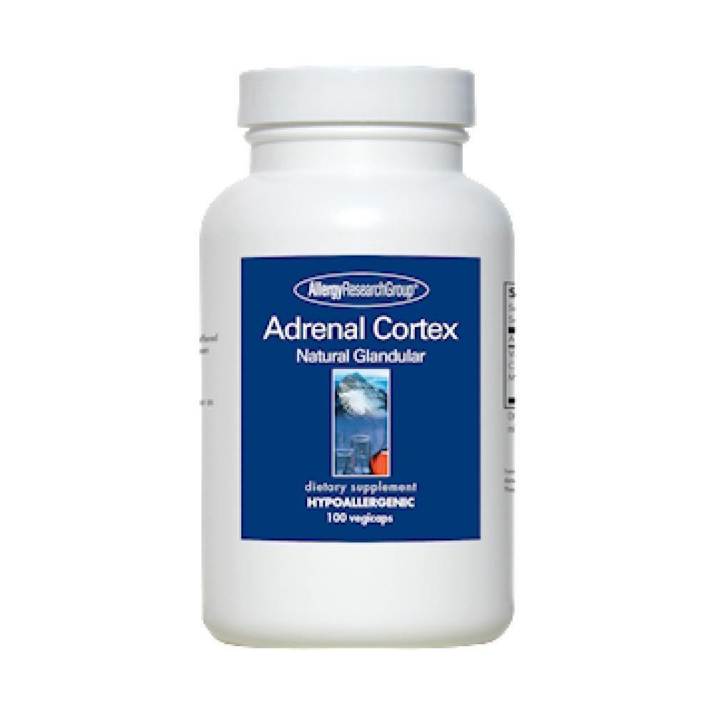 Allergy Research Group , Adrenal Cortex 100 mg 100 Veg Capsules 2 Pack - VitaHeals.com