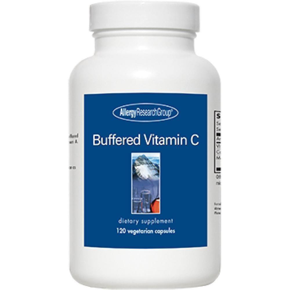 Allergy Research Group , Buffered Vitamin C 500 mg 120 Capsules - VitaHeals.com