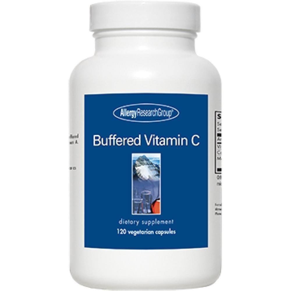 Allergy Research Group , Buffered Vitamin C 500 mg 120 Capsules 2 Pack - VitaHeals.com