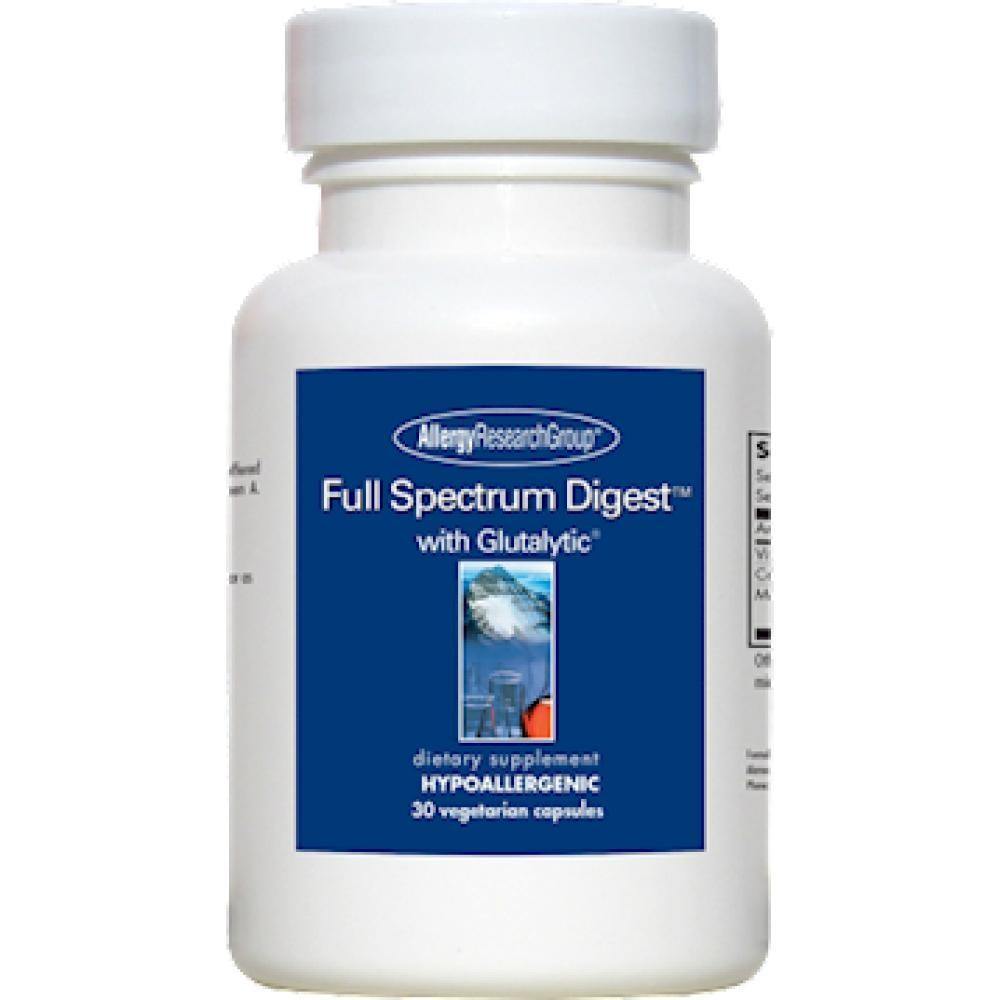 Allergy Research Group , Full Spectrum Digest 30 Veg Capsules - VitaHeals.com