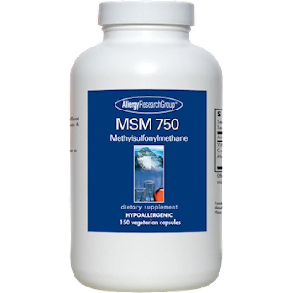 Allergy Research Group , MSM 750 150 veg Capsules - VitaHeals.com