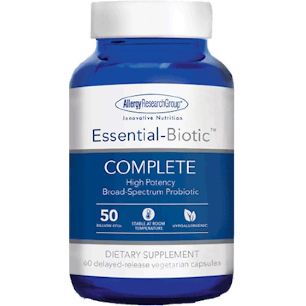 Allergy Research Group , Essential-Biotic Complete 60 Veg Capsules 2 Pack - VitaHeals.com