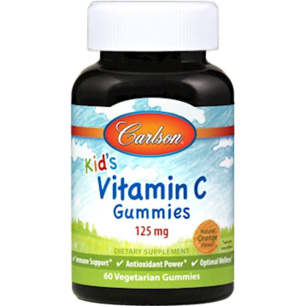 Carlson Labs , Kid's Vitamin C Gummies 60 gummies 2 Pack - VitaHeals.com