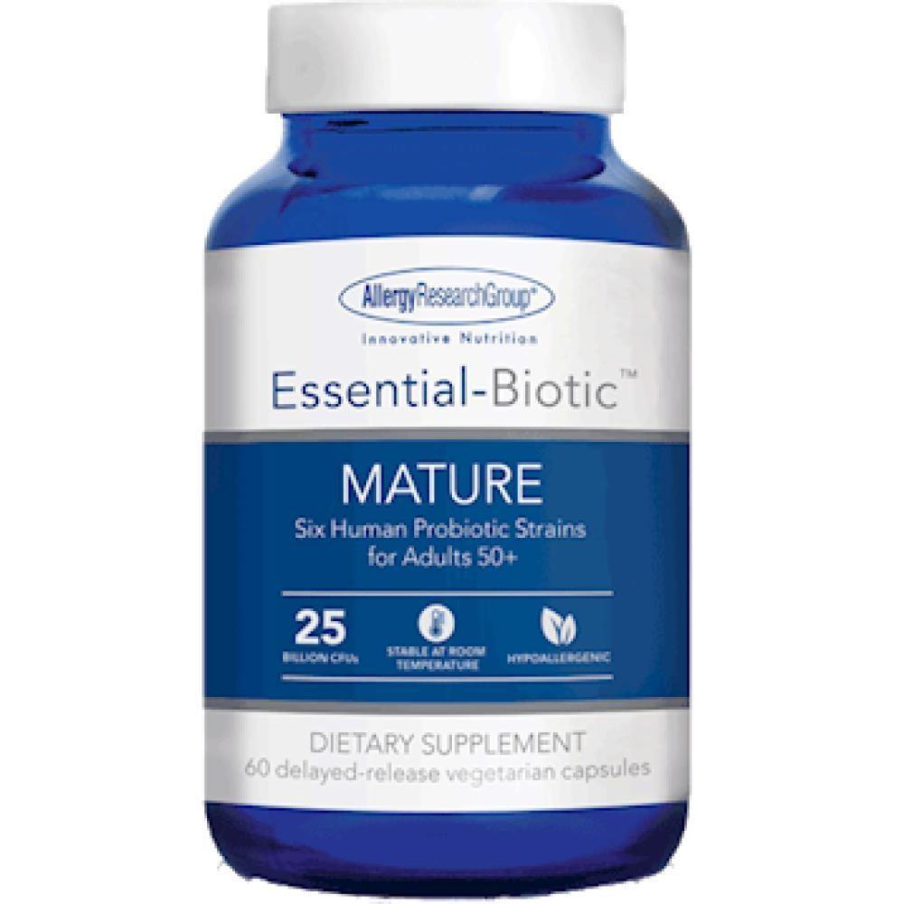 Allergy Research Group , Essential-Biotic Mature 60 Veg Capsules 2 Pack - VitaHeals.com