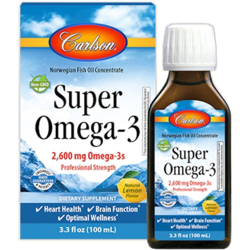 Carlson Labs , Norwegian Super Omega-3 100 ml 2 Pack - VitaHeals.com