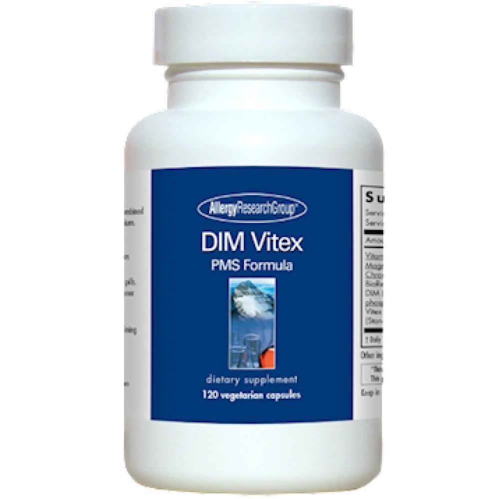 Allergy Research Group , DIM Vitex PMS Formula 120 Veg Capsules 2 Pack - VitaHeals.com