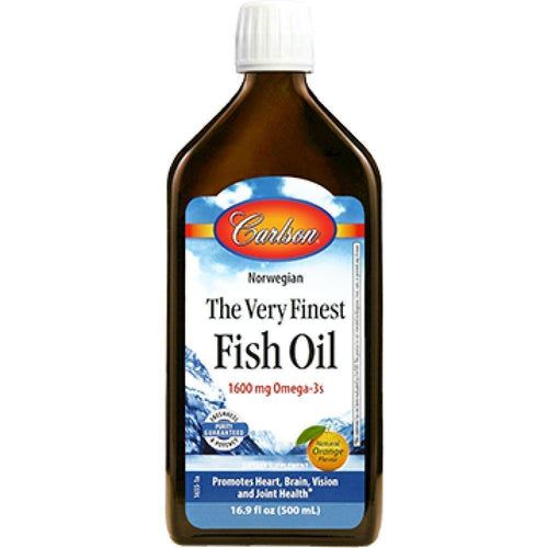 Carlson Labs , Fish Oil Orange 500 ml - VitaHeals.com