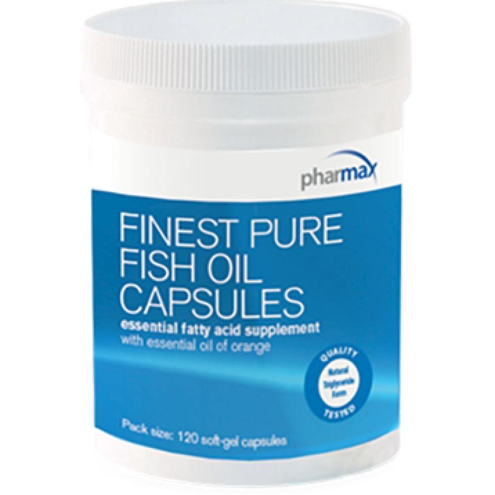 Pharmax , Finest Pure Fish  Oil 120 softgels 2 Pack - VitaHeals.com
