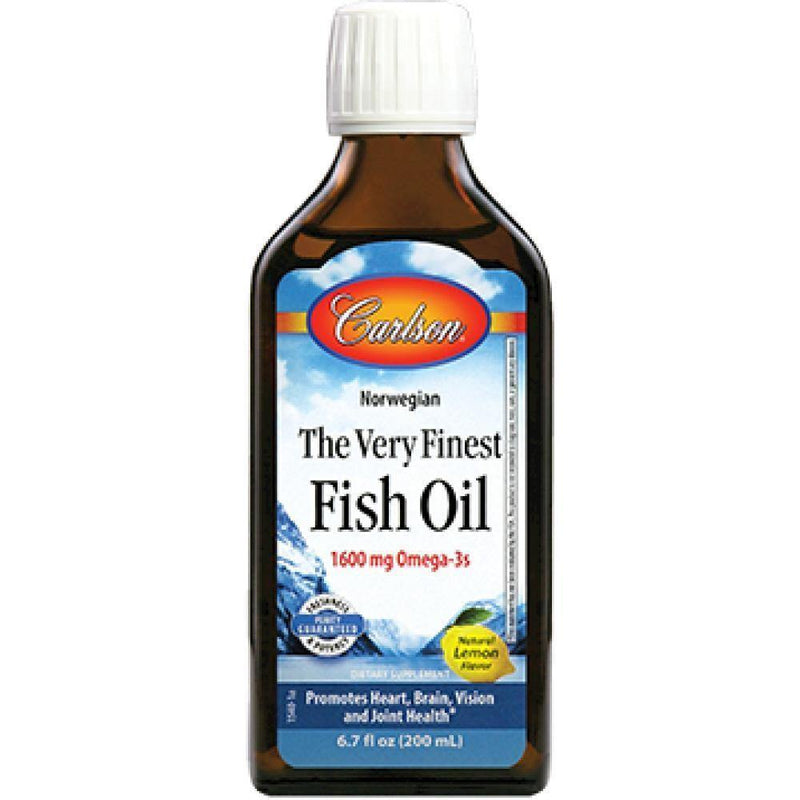 Carlson Labs , Finest Fish Oil Omega 3 200 ml - VitaHeals.com