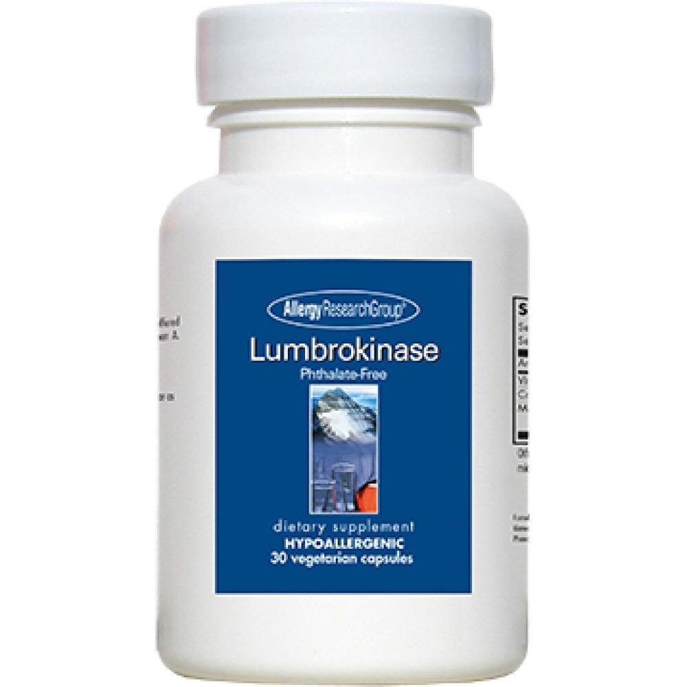 Allergy Research Group , Lumbrokinase 30 Capsules - VitaHeals.com
