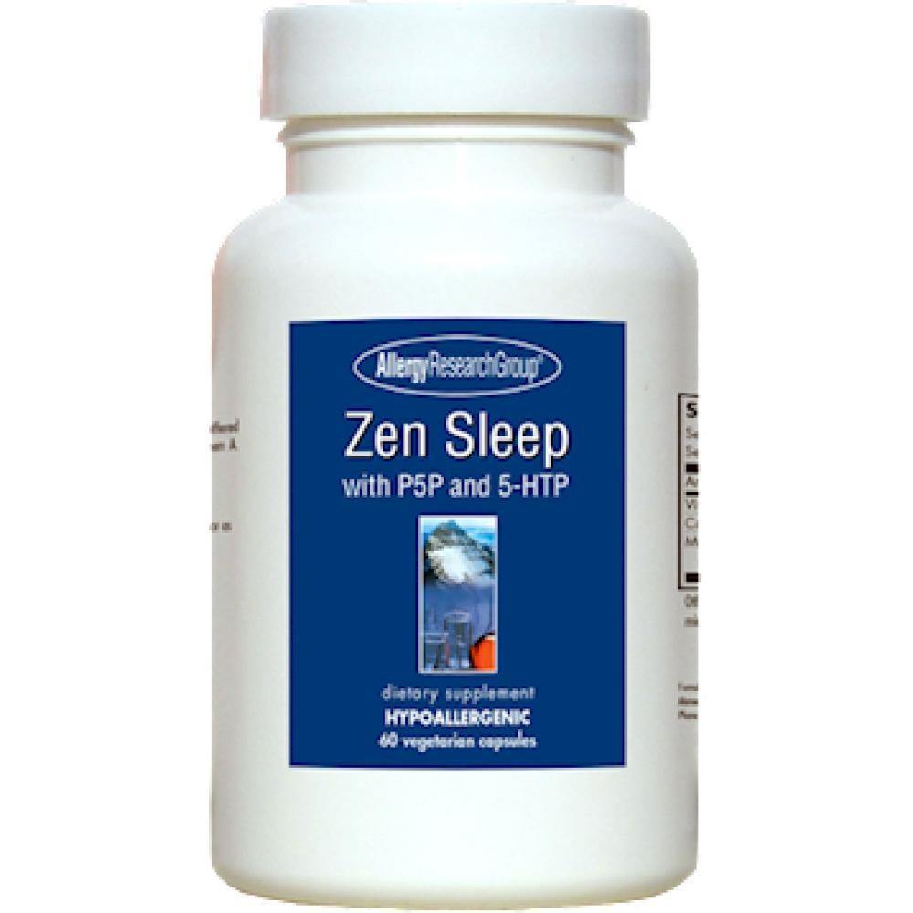 Allergy Research Group , Zen Sleep with P5P and 5-HTP 60 Veg Capsules - VitaHeals.com