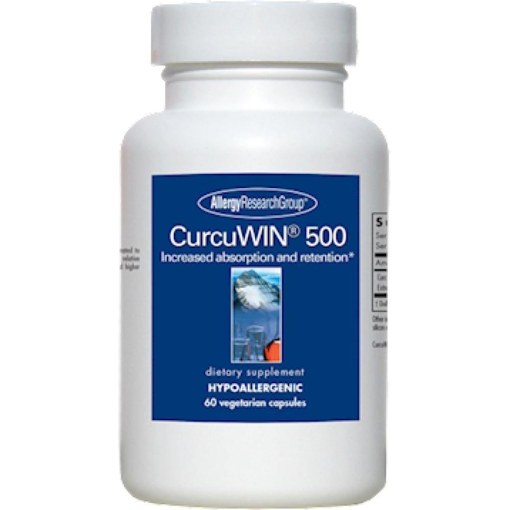 Allergy Research Group , CurcuWIN 500 60 Veg Capsules 2 Pack - VitaHeals.com