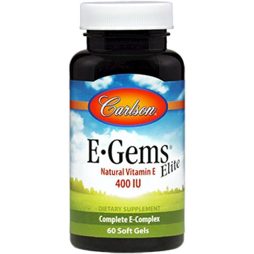 Carlson Labs , E•Gems Elite 400 IU 60 gels - VitaHeals.com