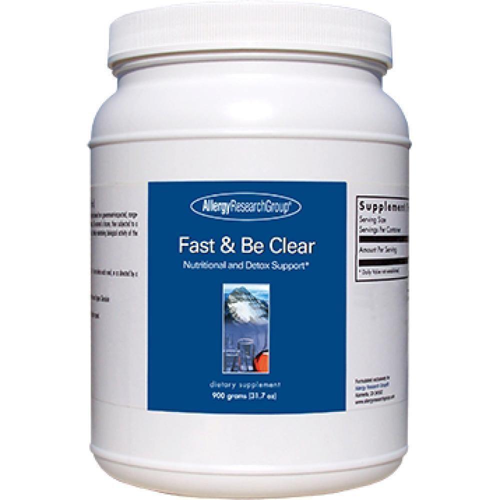 Allergy Research Group , Fast & Be Clear 900 gms 2 Pack - VitaHeals.com