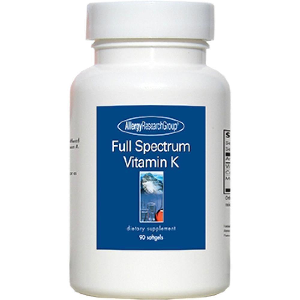 Allergy Research Group , Full Spectrum K 90 gels - VitaHeals.com
