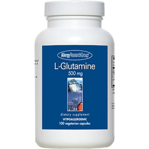 Allergy Research Group , Glutamine 500 mg 100 Capsules 2 Pack - VitaHeals.com