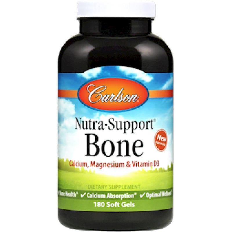 Carlson Labs , Nutra•Support Bone 180 softgels 2 Pack - VitaHeals.com