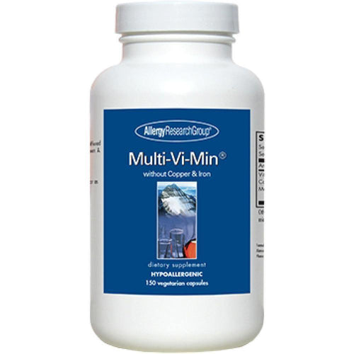 Allergy Research Group , Multi-Vi-Min No Cu/No Fe 150 Capsules 2 Pack - VitaHeals.com