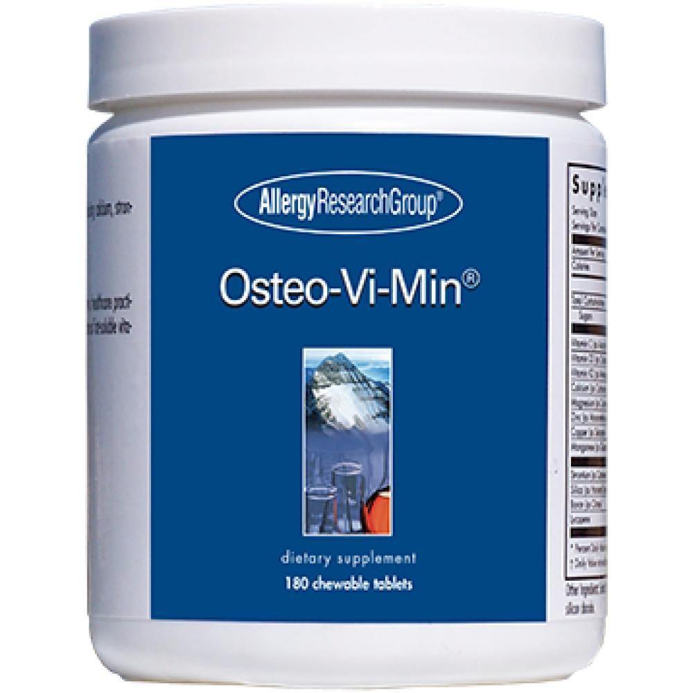 Allergy Research Group , Osteo-Vi-Min 180 Tablets - VitaHeals.com