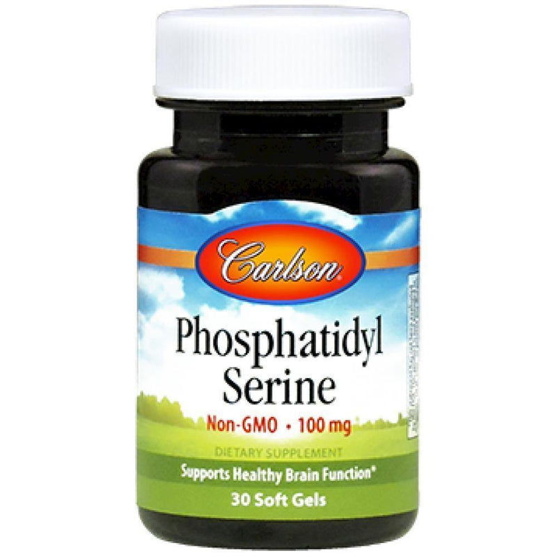 Carlson Labs , Phosphatidyl Serine 100 mg 30 gels - VitaHeals.com