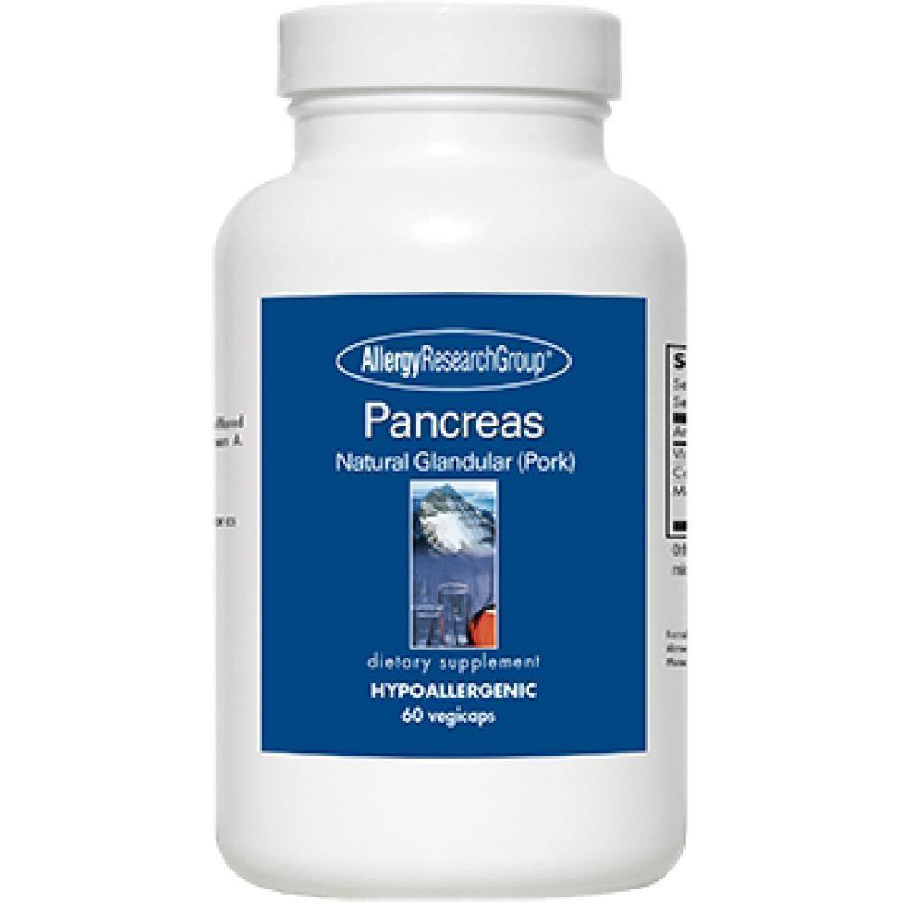 Allergy Research Group , Pancreas Pork 425 mg 60 vegcap 2 Pack - VitaHeals.com